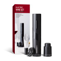 Elegant New Design Electric Wine Bottle Opener Set Accessory With Pourer Wine Stopper